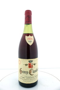 Gevrey-Chambertin 1er Cru Lavaux St. Jacques 1976