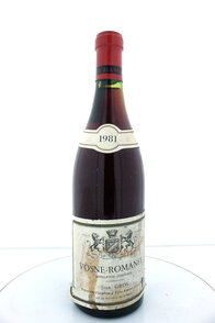 Vosne-Romanée 1981